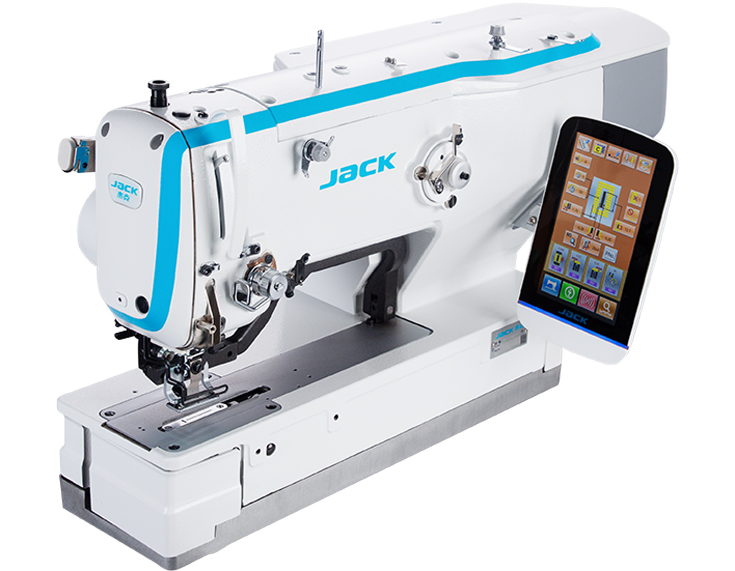 JACK JK-T1792GS-D 120MM COMPUTERISED BUTTON HOLE MACHINE