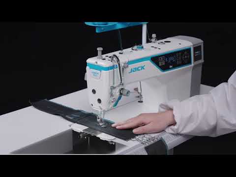 JACK A4C-C COMPUTERISED LOCKSTITCH MACHINE WITH ELECTRONIC CONTROL STITCH LENGTH