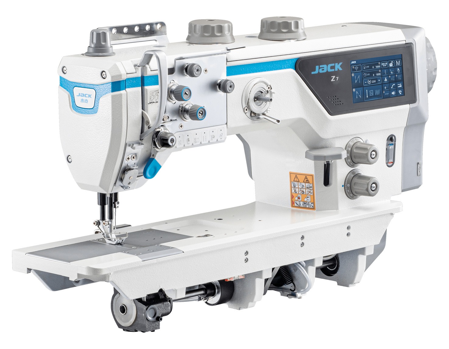 JACK Z7-181000 FULLY AUTOMATIC UNISON FEED MACHINE HEAD ONLY
