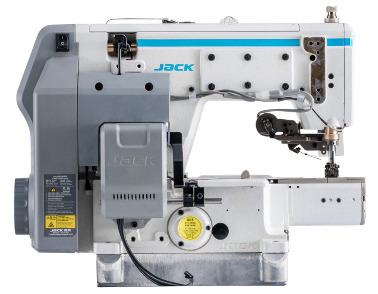 JACK K7-D-01GXB356 BASIC CYLINDER ARM 5.6MM TOP AND BOTTOM COVERSEAM