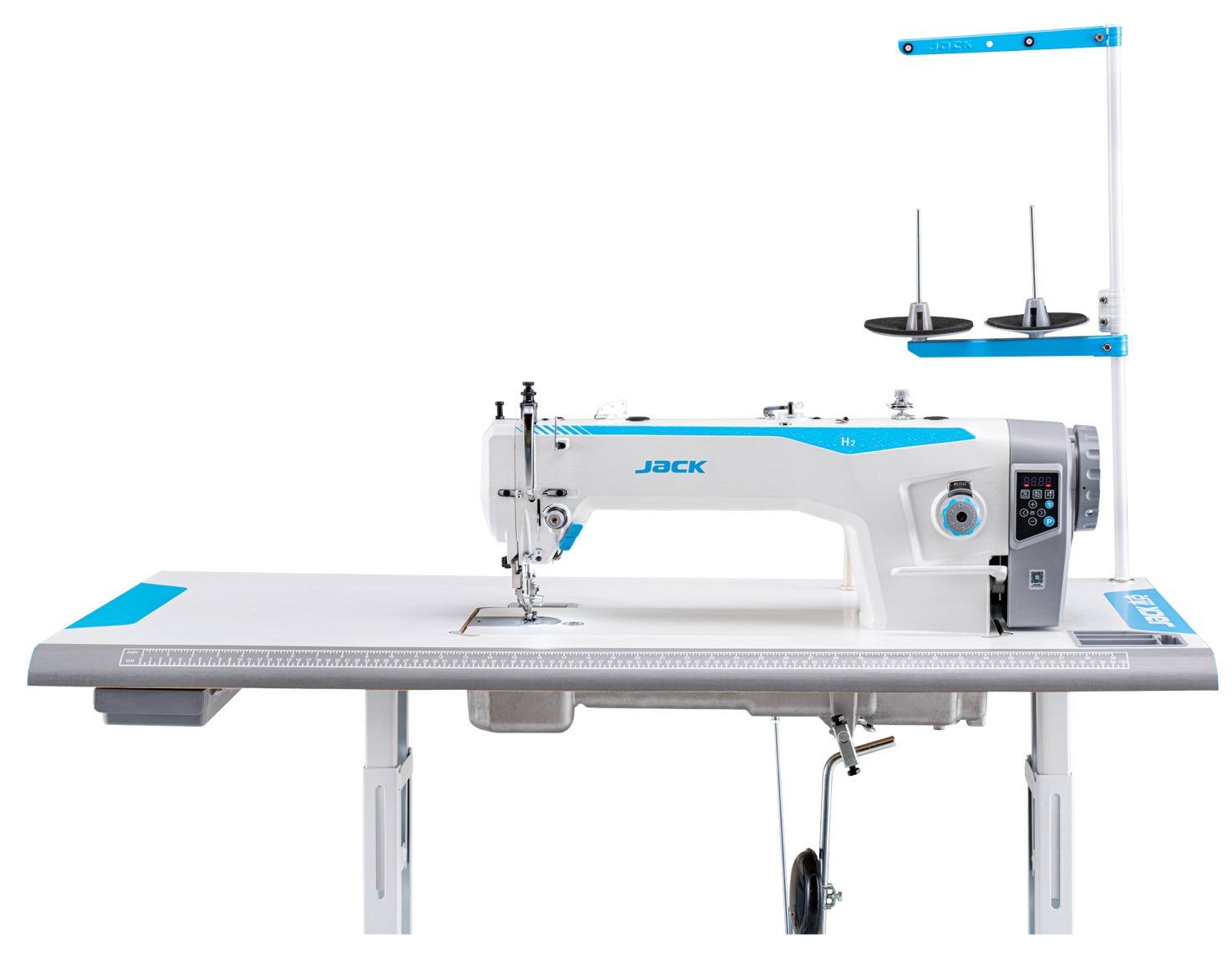 JACK H2-A-LC-12 LONG ARM WALKING FOOT MACHINE COMPLETE