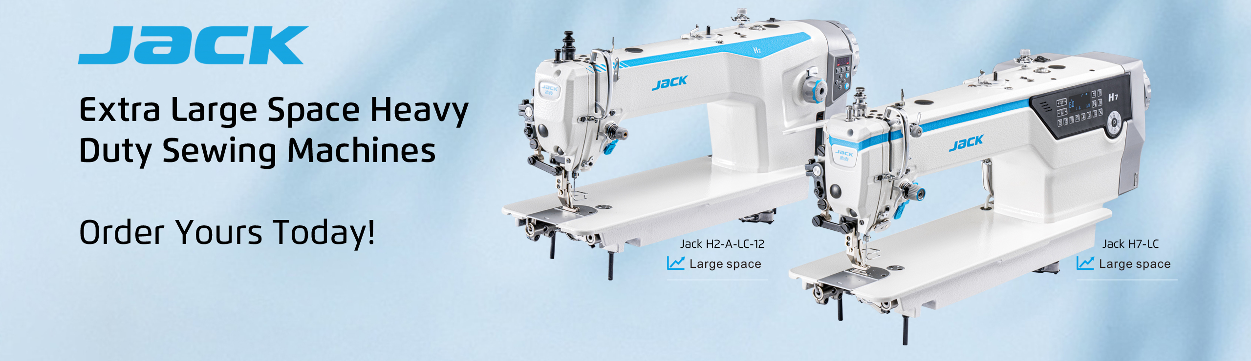Jack Heavy Duty Long Arm Sewing Machines
