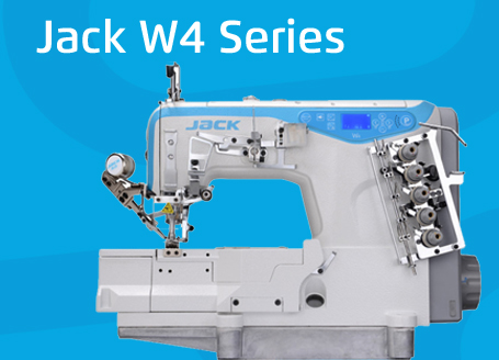 Jack W4-D-01GBX356 - Digitalized Postbed Machine With Independent Stepper Motors